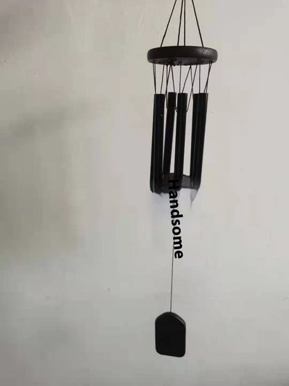 Classic Solid Wood Metal Multi-tube Wind Chimes Home Decoration