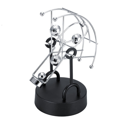 Semi golbe shape Revolving Gadget Perpetual Motion Desk Office Decor Physics Science Art Toy