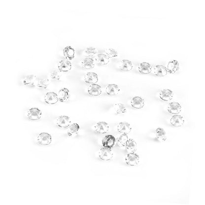 1000Pcs/Bag 6mm Clear Acrylic Beads Vase Filler Wedding Party Decor DIY Ornament Accessories