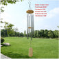 Classic Solid Wood Metal Multi-tube Wind Chimes Home Decoration