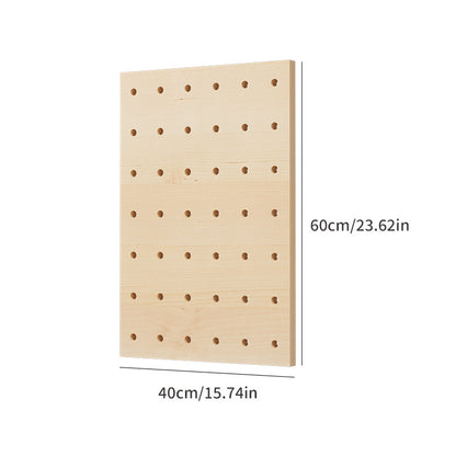 Wooden Hole Board Set Can Be Stored And Decorated, Making It The Preferred Choice For Fashionistas In Home Decor