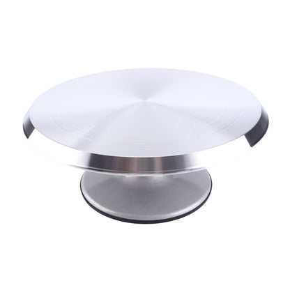 12inch Aluminum Cake Turntable Rotating Revolving Decorating Stand Pastry Baking Decor Tool