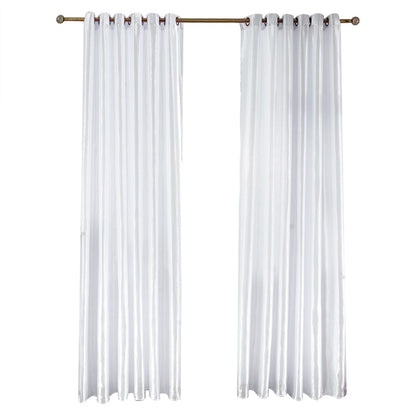 Korean Style Door Window Curtain Blackout Drape Bathroom Livling room Decor White