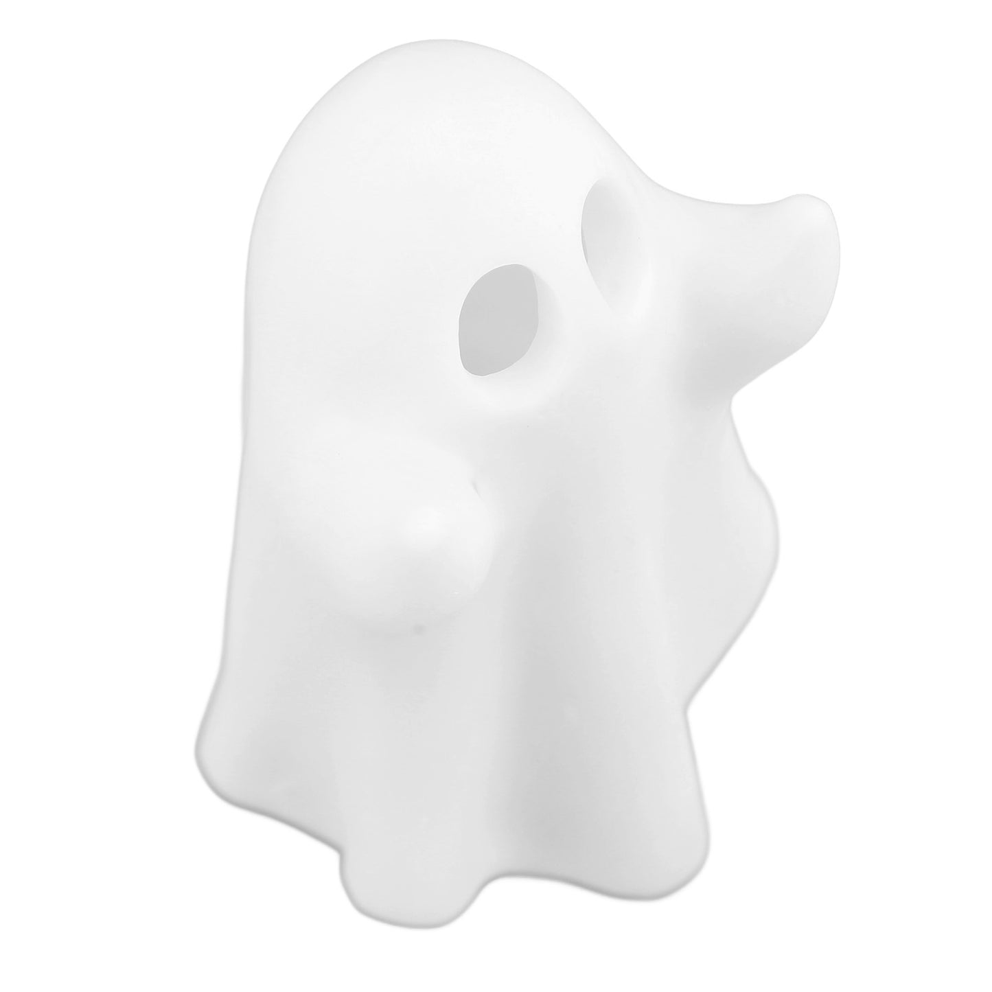 Resin Ghost Statue Small Scary Halloween Ghost Sculpture Figurine Rude Ghost Ornament for Home Office Decor