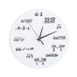 Wall Clock 3D Decoration Clock Mathematical formula for Kids Room Nursery Home Decor