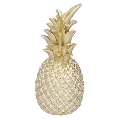 Resin Artificial Pineapple Decoration Household Decorative Pineapple Nordic Home Desk Decor DecorationGold, Medium