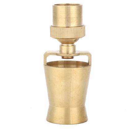 G1in DN25 Cedar Shaped Adjustable Water Fountain Nozzle Spray Pond Sprinkler Head Waterscape Decor