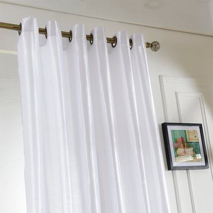 Korean Style Door Window Curtain Blackout Drape Bathroom Livling room Decor White