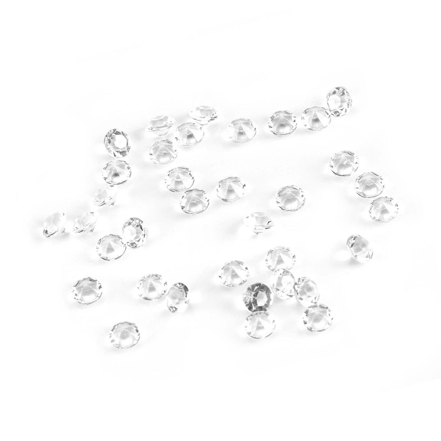 1000Pcs/Bag 6mm Clear Acrylic Beads Vase Filler Wedding Party Decor DIY Ornament Accessories