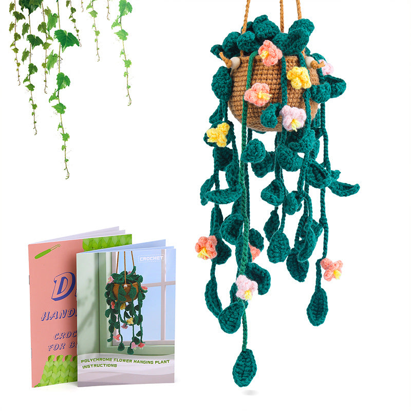 Decorative Plant Crochet Hook Material Package Pendant