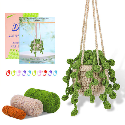 Decorative Plant Crochet Hook Material Package Pendant