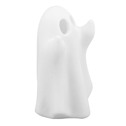 Resin Ghost Statue Small Scary Halloween Ghost Sculpture Figurine Rude Ghost Ornament for Home Office Decor