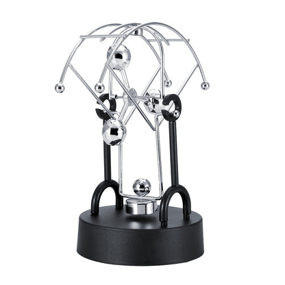 Semi golbe shape Revolving Gadget Perpetual Motion Desk Office Decor Physics Science Art Toy