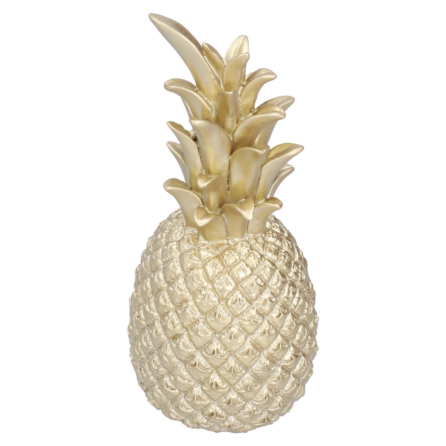 Resin Artificial Pineapple Decoration Household Decorative Pineapple Nordic Home Desk Decor DecorationGold, Medium