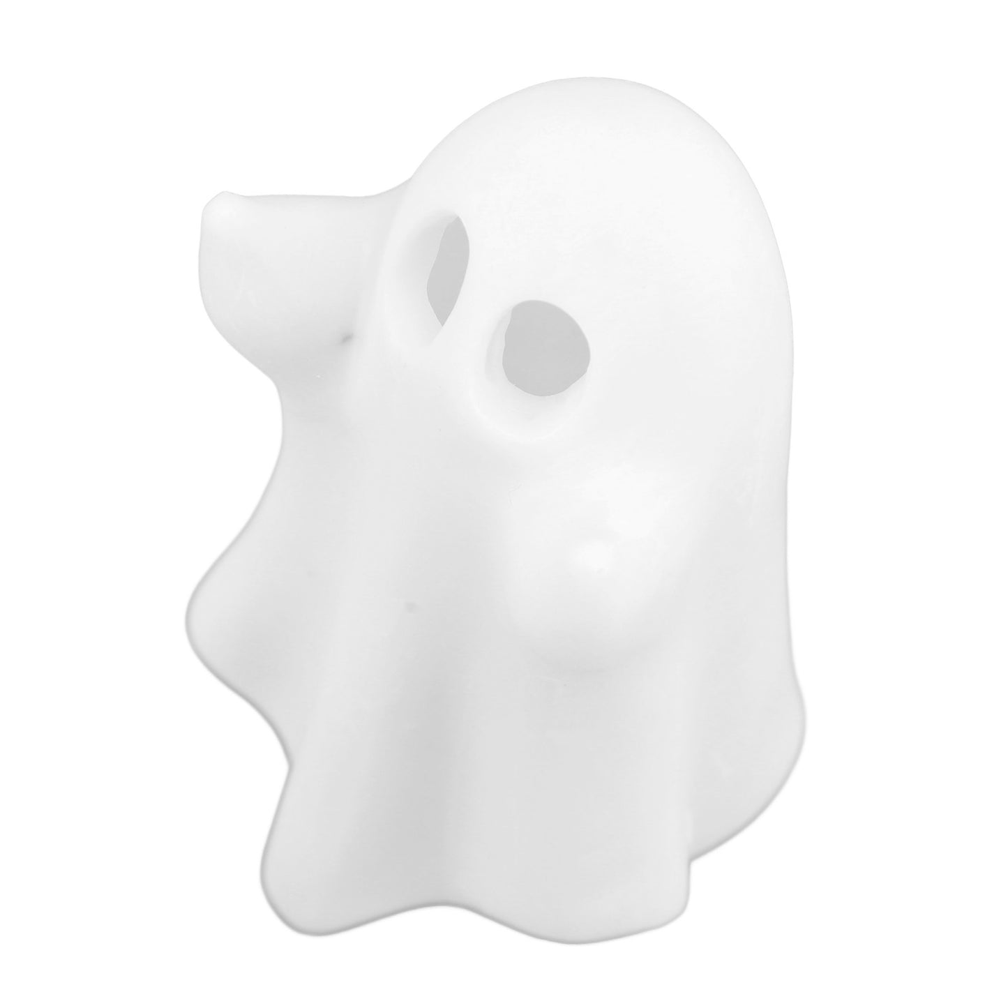 Resin Ghost Statue Small Scary Halloween Ghost Sculpture Figurine Rude Ghost Ornament for Home Office Decor