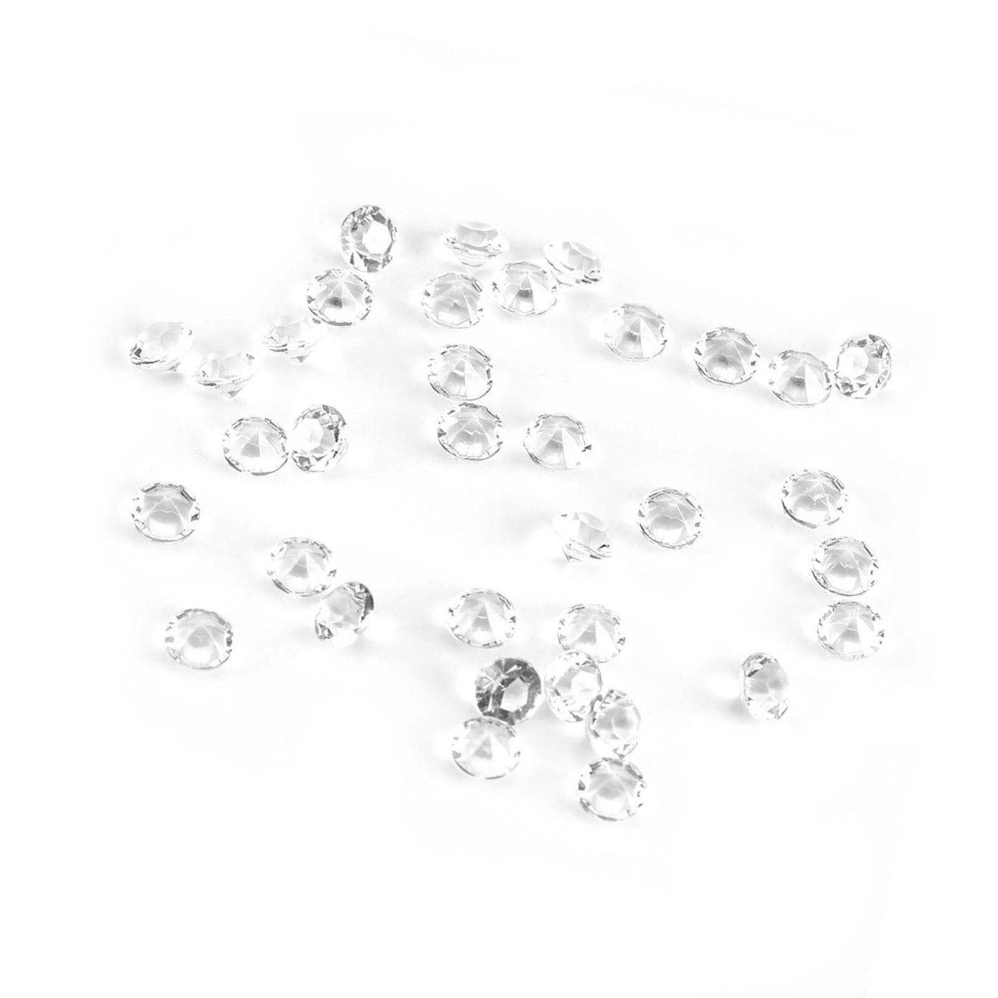 1000Pcs/Bag 6mm Clear Acrylic Beads Vase Filler Wedding Party Decor DIY Ornament Accessories