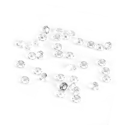 1000Pcs/Bag 6mm Clear Acrylic Beads Vase Filler Wedding Party Decor DIY Ornament Accessories