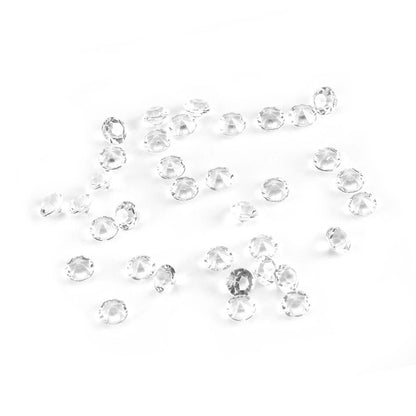 1000Pcs/Bag 6mm Clear Acrylic Beads Vase Filler Wedding Party Decor DIY Ornament Accessories