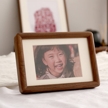 Black Walnut Table-top Solid Wood Photo Frame Advanced Sense