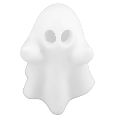 Resin Ghost Statue Small Scary Halloween Ghost Sculpture Figurine Rude Ghost Ornament for Home Office Decor